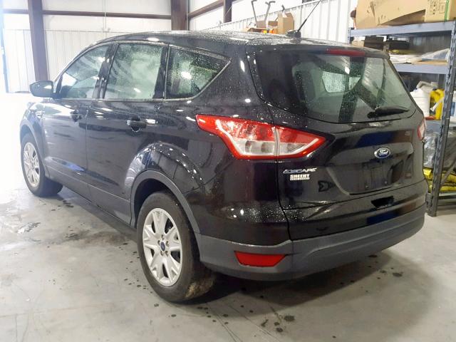 1FMCU0F74FUA48443 - 2015 FORD ESCAPE S BLACK photo 3