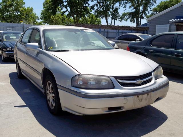 2G1WF52E859347922 - 2005 CHEVROLET IMPALA SILVER photo 1