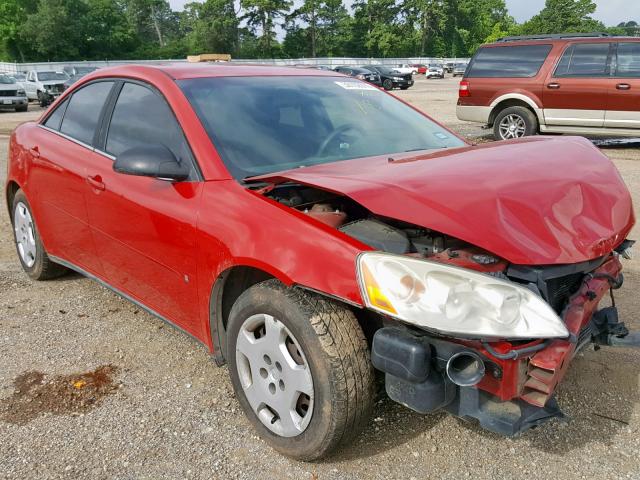 1G2ZF55BX64187122 - 2006 PONTIAC G6 SE RED photo 1