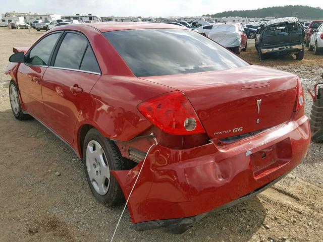 1G2ZF55BX64187122 - 2006 PONTIAC G6 SE RED photo 3