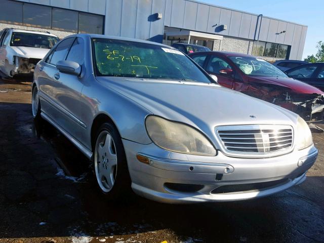 WDBNG75J02A290893 - 2002 MERCEDES-BENZ S 500 SILVER photo 1