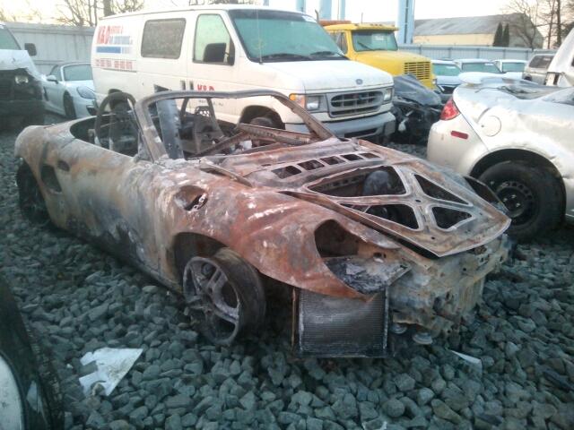 WP0CA2981XU628893 - 1999 PORSCHE BOXSTER BURN photo 1