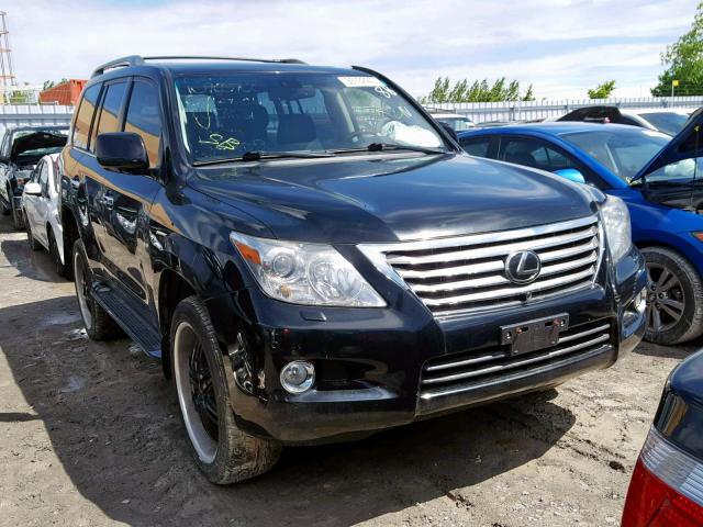 JTJHY00W384001631 - 2008 LEXUS LX 570 BLACK photo 1