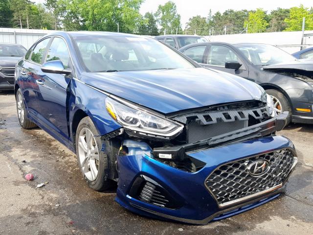 5NPE34AFXJH717873 - 2018 HYUNDAI SONATA SPO BLUE photo 1