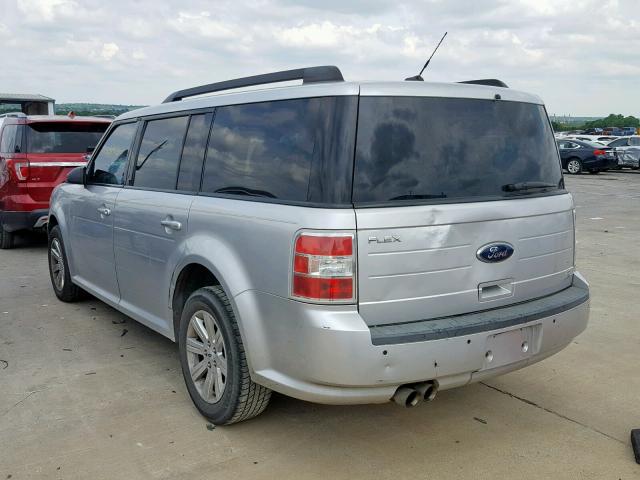 2FMGK5BC2BBD24979 - 2011 FORD FLEX SE SILVER photo 3