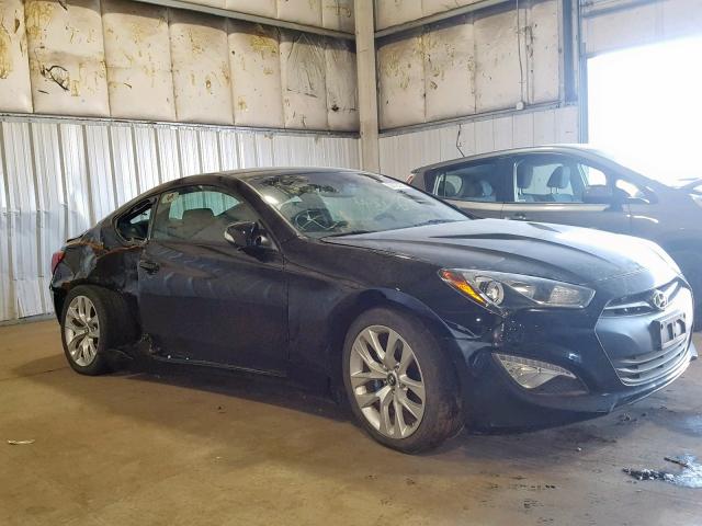 KMHHU6KJ9FU123339 - 2015 HYUNDAI GENESIS CO BLACK photo 1