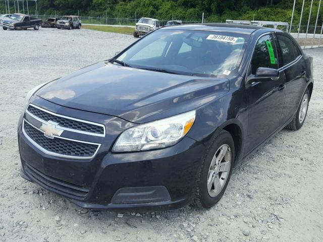1G11C5SA8DF236762 - 2013 CHEVROLET MALIBU 1LT BLACK photo 2
