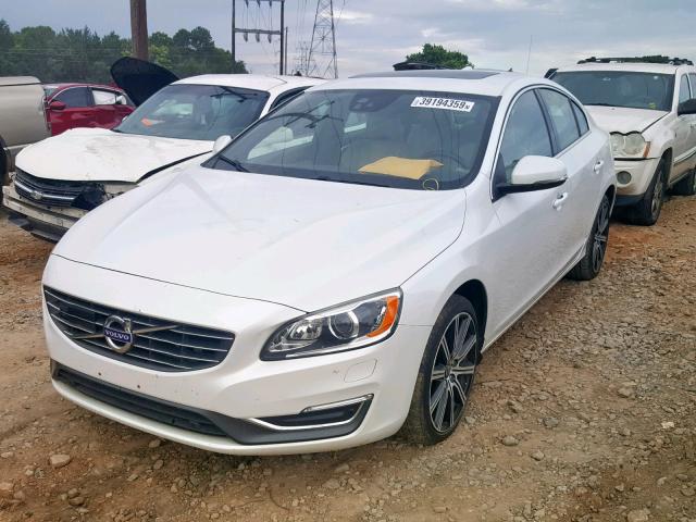 YV149MFM4F1342394 - 2015 VOLVO S60 PLATIN WHITE photo 2