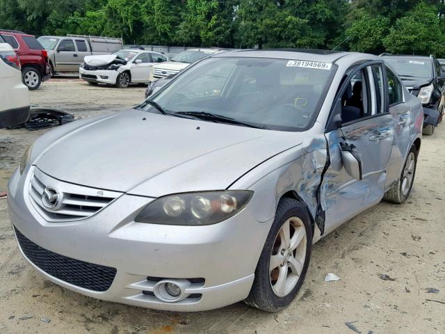 JM1BK123461416023 - 2006 MAZDA 3 S SILVER photo 2