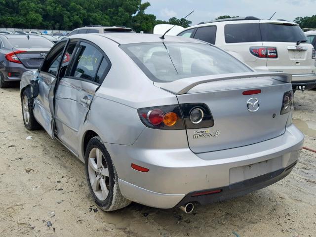 JM1BK123461416023 - 2006 MAZDA 3 S SILVER photo 3