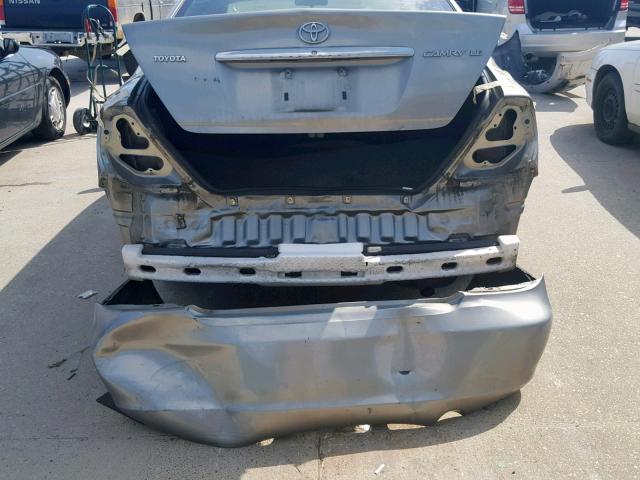 4T1BE32K16U709950 - 2006 TOYOTA CAMRY LE SILVER photo 9