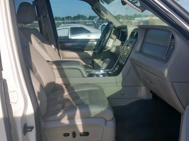 5LMFU27597LJ18271 - 2007 LINCOLN NAVIGATOR WHITE photo 5