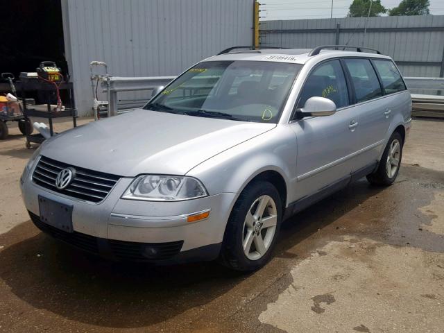 WVWWH63B94E227277 - 2004 VOLKSWAGEN PASSAT GLX SILVER photo 2