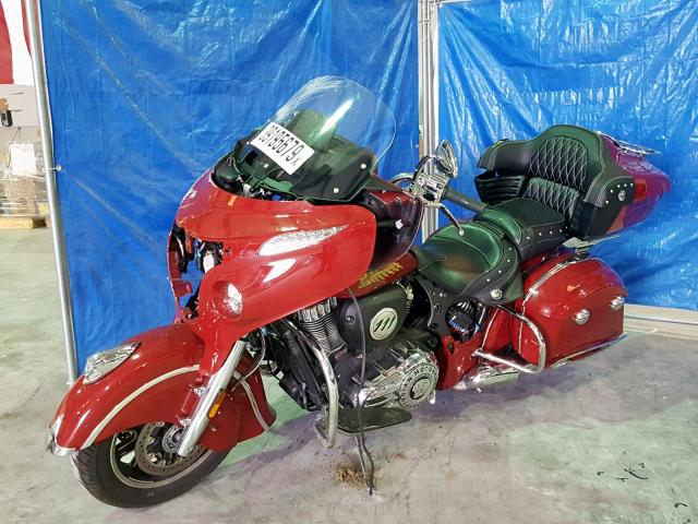 56KTFAAA3J3359507 - 2018 INDIAN MOTORCYCLE CO. CHIEFTAIN BURGUNDY photo 2