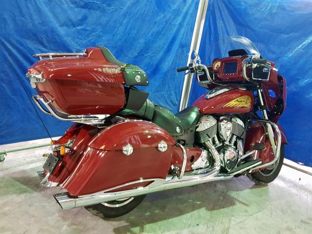 56KTFAAA3J3359507 - 2018 INDIAN MOTORCYCLE CO. CHIEFTAIN BURGUNDY photo 4