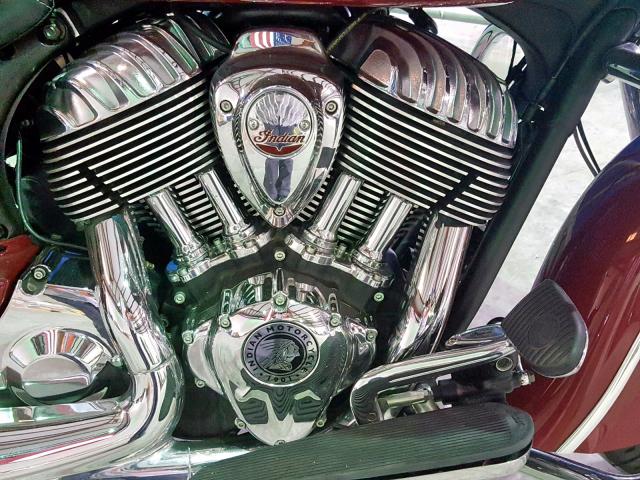 56KTFAAA3J3359507 - 2018 INDIAN MOTORCYCLE CO. CHIEFTAIN BURGUNDY photo 7