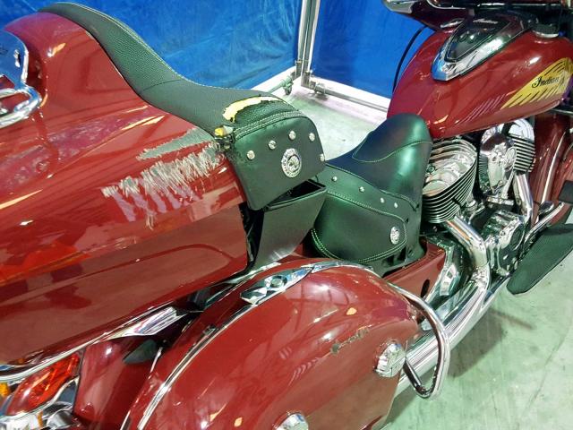 56KTFAAA3J3359507 - 2018 INDIAN MOTORCYCLE CO. CHIEFTAIN BURGUNDY photo 9