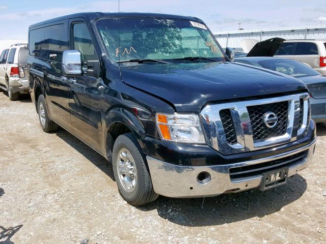 5BZAF0AA4GN851919 - 2016 NISSAN NV 3500 BLACK photo 1