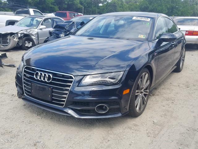 WAU2GAFC3CN079017 - 2012 AUDI A7 PRESTIG BLUE photo 2