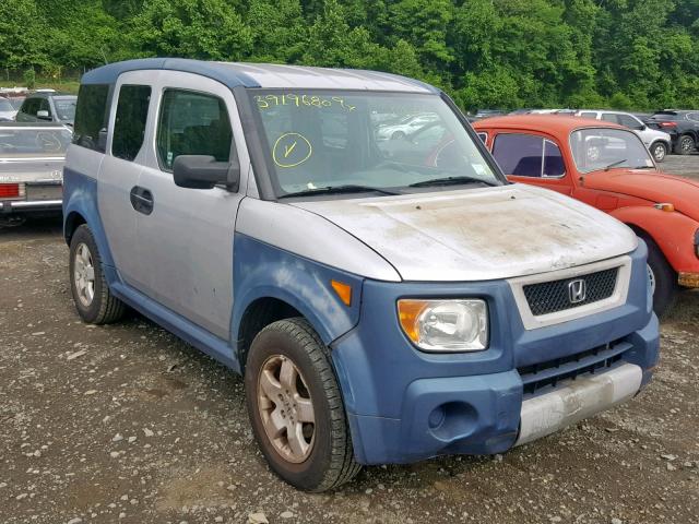 5J6YH286X5L017453 - 2005 HONDA ELEMENT EX SILVER photo 1