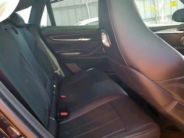 5YMKW8C55G0R43113 - 2016 BMW X6 M BLACK photo 9