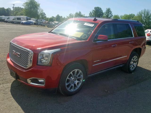 1GKS2CKJ1FR660499 - 2015 GMC YUKON DENA RED photo 2