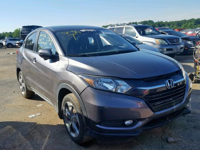 3CZRU5G50GM752969 - 2016 HONDA HR-V EX GRAY photo 1