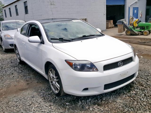 JTKDE177470205125 - 2007 TOYOTA SCION TC WHITE photo 1