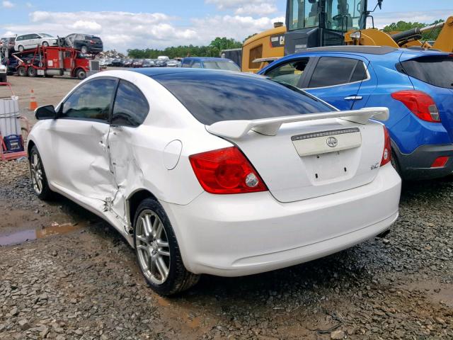 JTKDE177470205125 - 2007 TOYOTA SCION TC WHITE photo 3