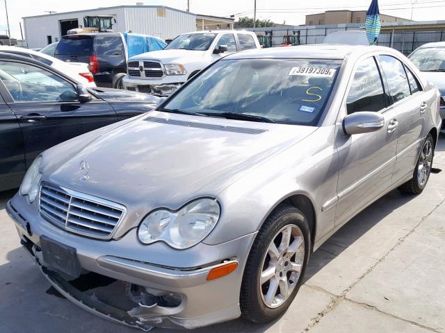 WDBRF54H97F886568 - 2007 MERCEDES-BENZ C 280 BEIGE photo 2