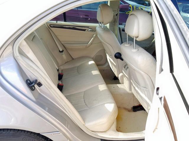 WDBRF54H97F886568 - 2007 MERCEDES-BENZ C 280 BEIGE photo 6