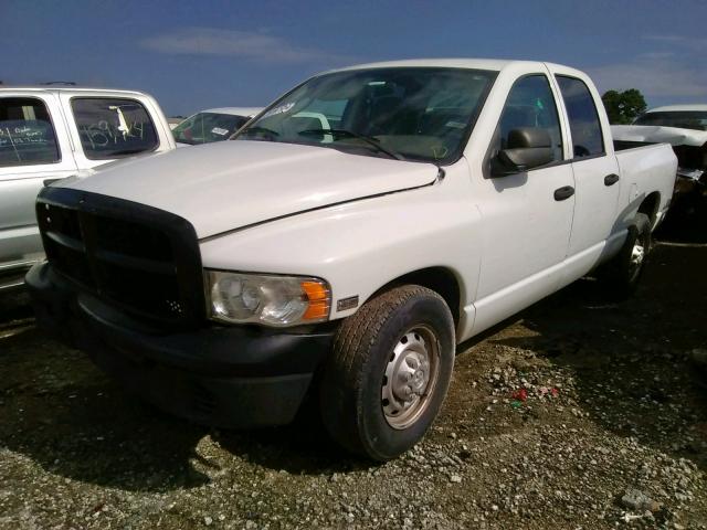 3D7KA28DX4G144199 - 2004 DODGE RAM 2500 S თეთრი ფოტო 2