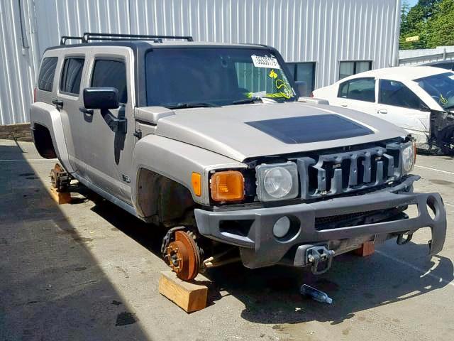 5GTDN136268197443 - 2006 HUMMER H3 GRAY photo 1