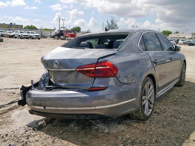1VWDT7A33HC009275 - 2017 VOLKSWAGEN PASSAT R-L CHARCOAL photo 4