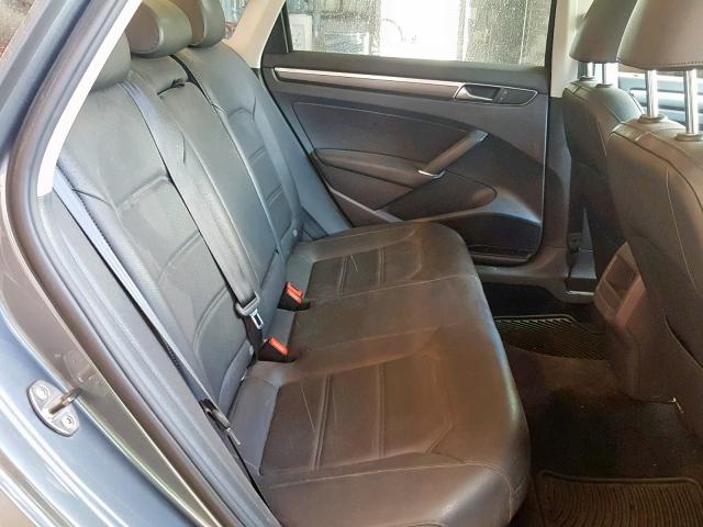 1VWDT7A33HC009275 - 2017 VOLKSWAGEN PASSAT R-L CHARCOAL photo 6