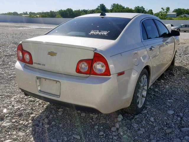 1G1ZE5E08CF323530 - 2012 CHEVROLET MALIBU LTZ 白色 照片 4