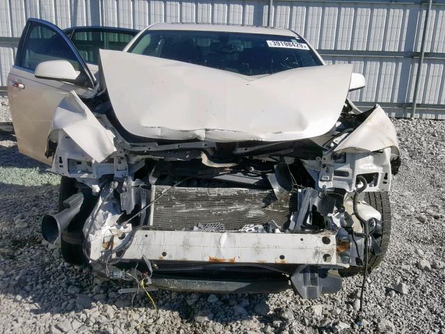 1G1ZE5E08CF323530 - 2012 CHEVROLET MALIBU LTZ 白色 照片 9