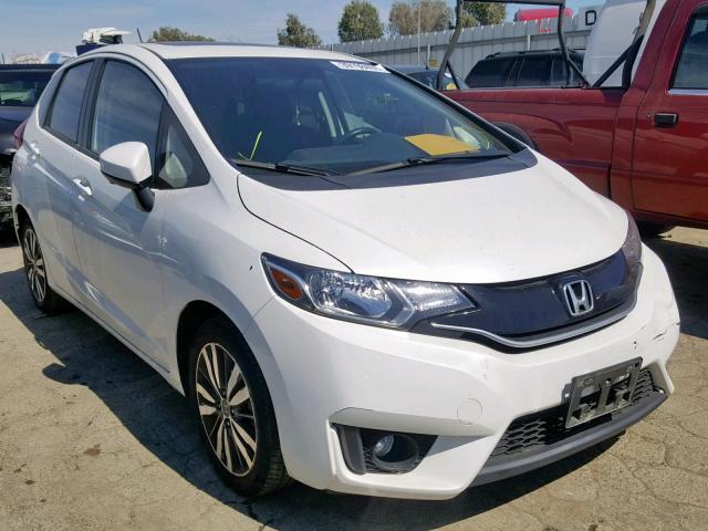 JHMGK5H70HS016043 - 2017 HONDA FIT EX WHITE photo 1