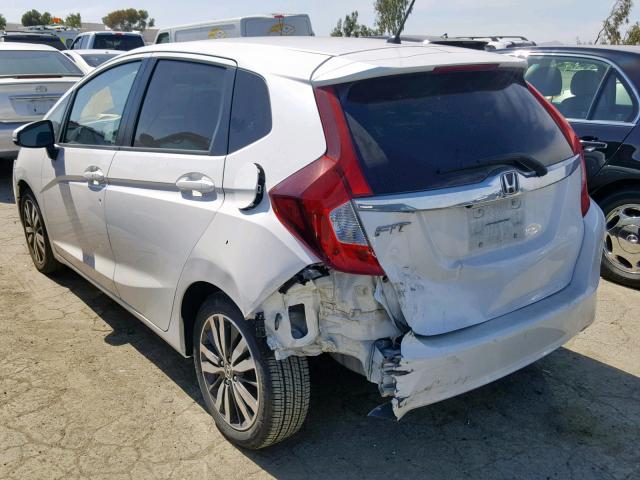 JHMGK5H70HS016043 - 2017 HONDA FIT EX WHITE photo 3