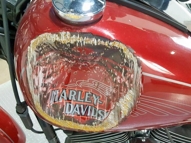 1HD1JL5187Y050983 - 2007 HARLEY-DAVIDSON FXST CUSTO RED photo 17