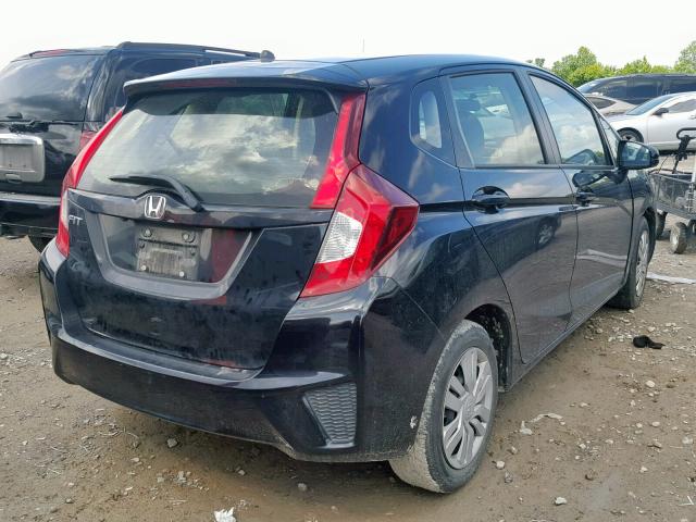 JHMGK5H50GX036163 - 2016 HONDA FIT LX BLACK photo 4