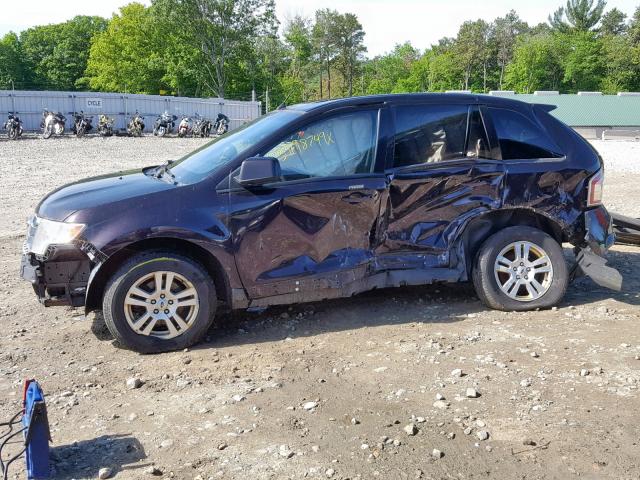 2FMDK48C47BA88346 - 2007 FORD EDGE SEL BLACK photo 9