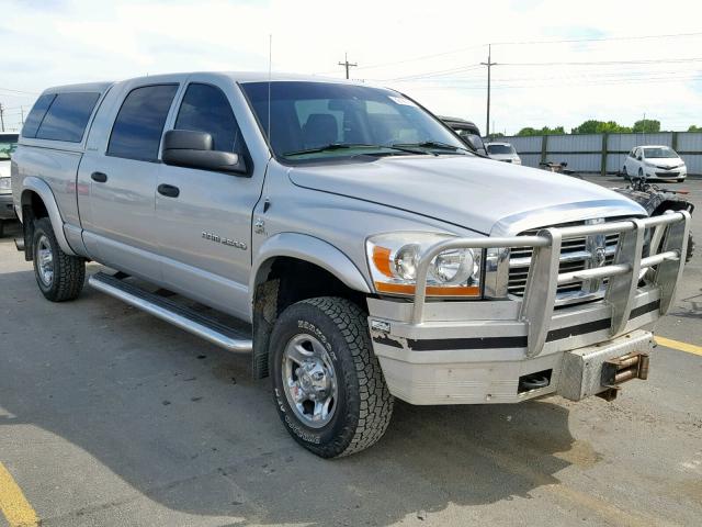 3D7KS29C06G186192 - 2006 DODGE RAM 2500 SILVER photo 1