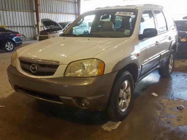 4F2CZ061X3KM12955 - 2003 MAZDA TRIBUTE ES 白色 照片 2