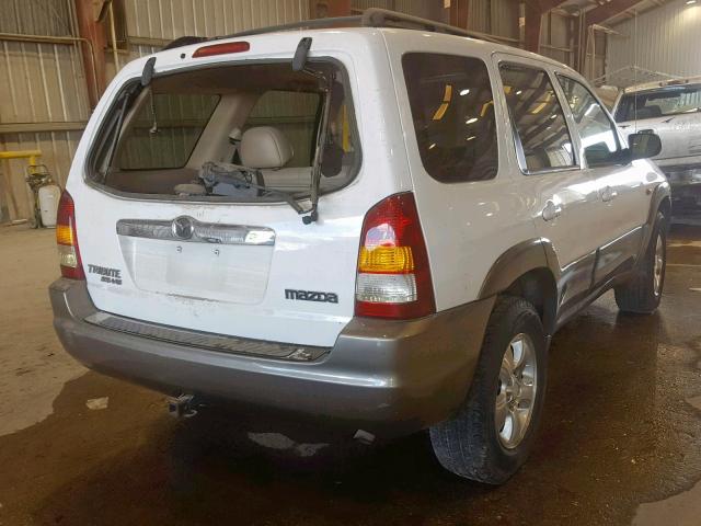 4F2CZ061X3KM12955 - 2003 MAZDA TRIBUTE ES 白色 照片 4