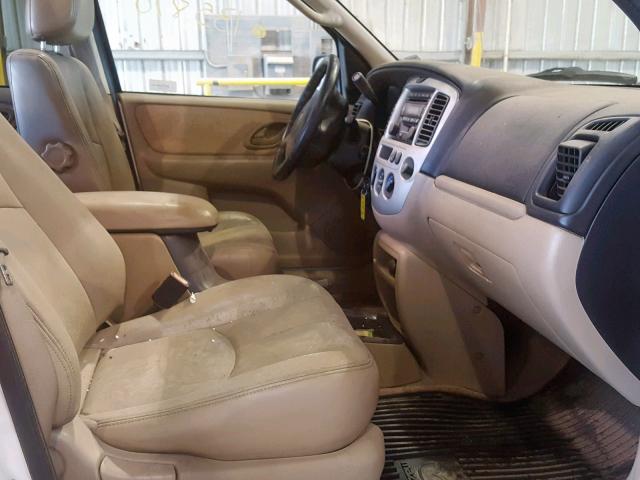 4F2CZ061X3KM12955 - 2003 MAZDA TRIBUTE ES 白色 照片 5