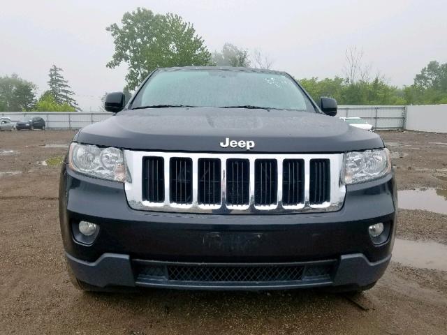 1J4RR4GG1BC527662 - 2011 JEEP GRAND CHER BLACK photo 9