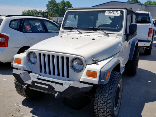 1J4FA291X6P701430 - 2006 JEEP WRANGLER / WHITE photo 2