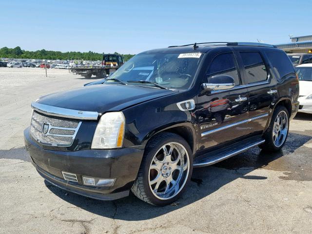 1GYFK63837R240443 - 2007 CADILLAC ESCALADE L BLACK photo 2