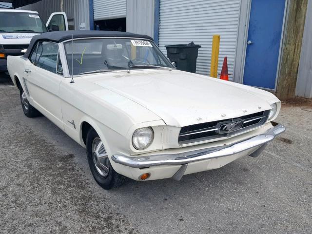 5F08U183502 - 1965 FORD MUSTANG CV WHITE photo 1